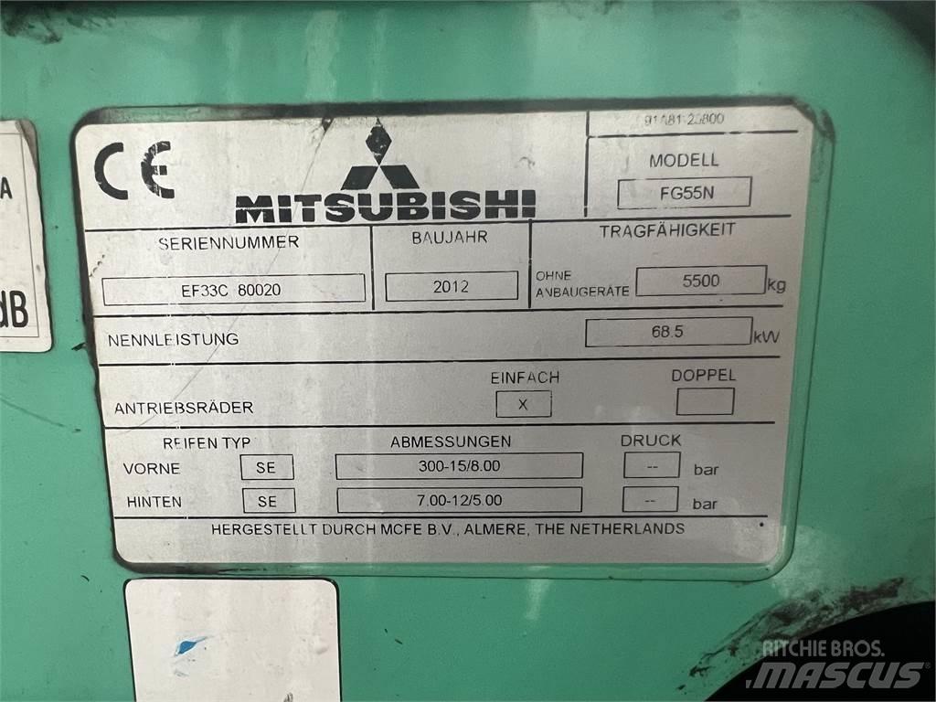 Mitsubishi FG 55 N LPG trucks