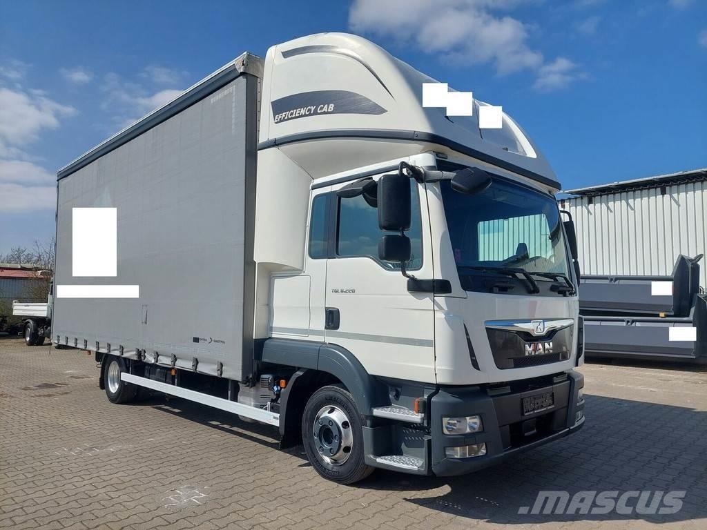 MAN TGL 8.220 Curtain Side Trucks