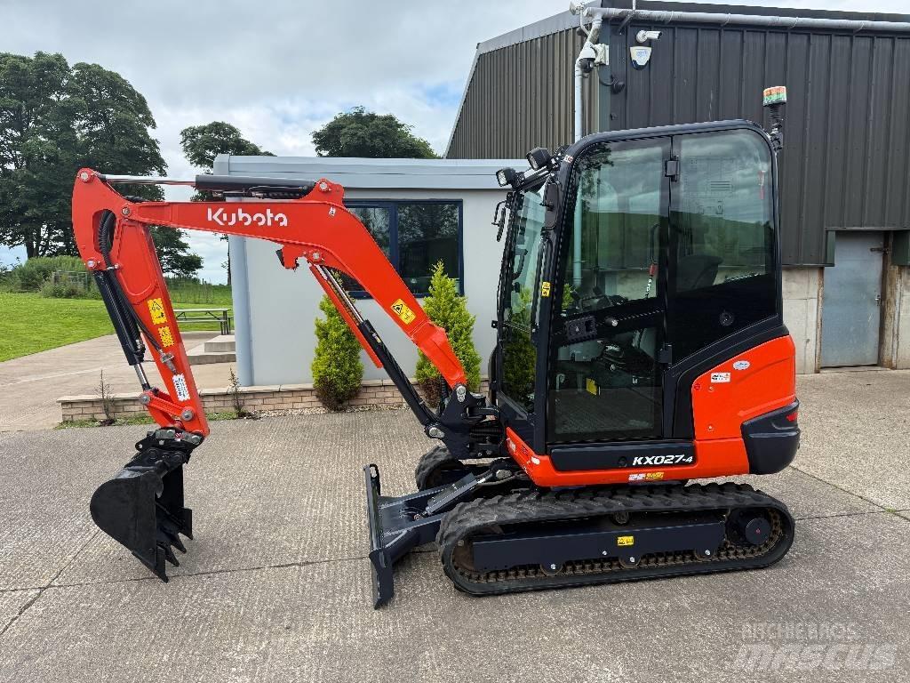 Kubota KX027-4 Mini Excavators <7t (Mini Diggers)