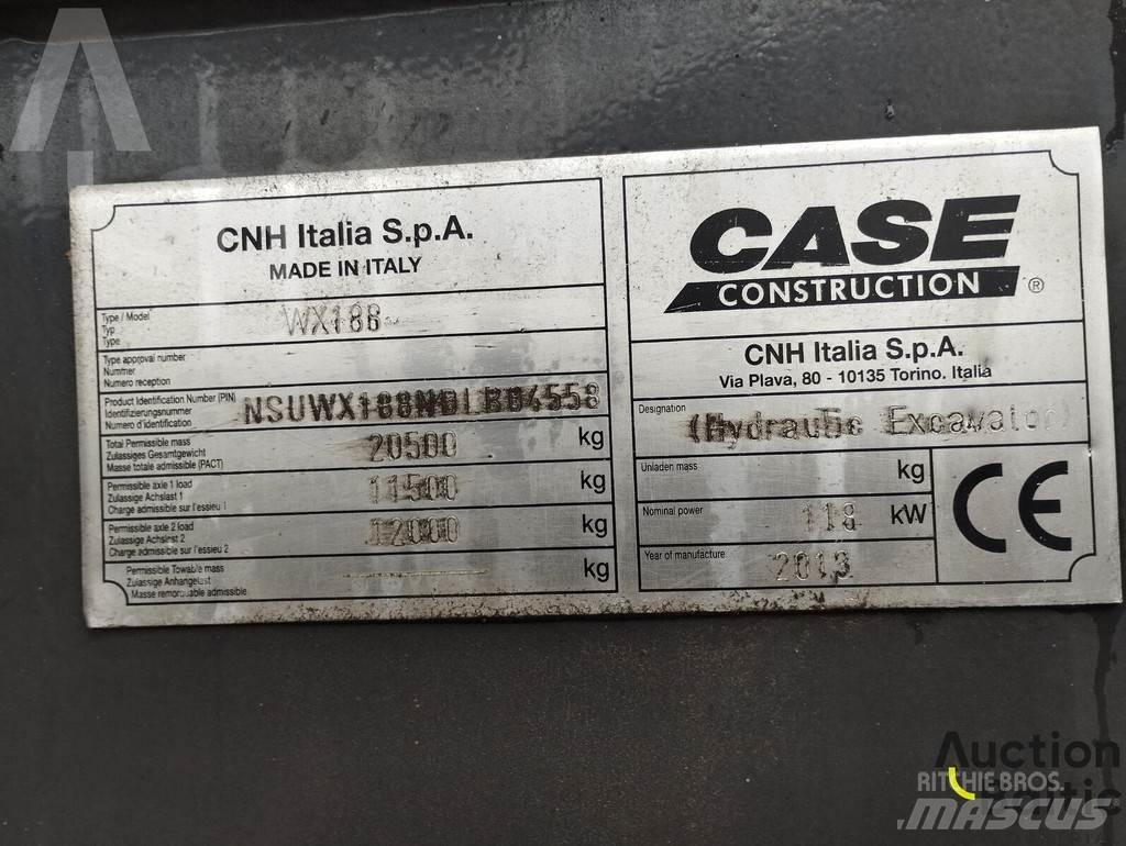 CASE WX 188 Wheeled Excavators