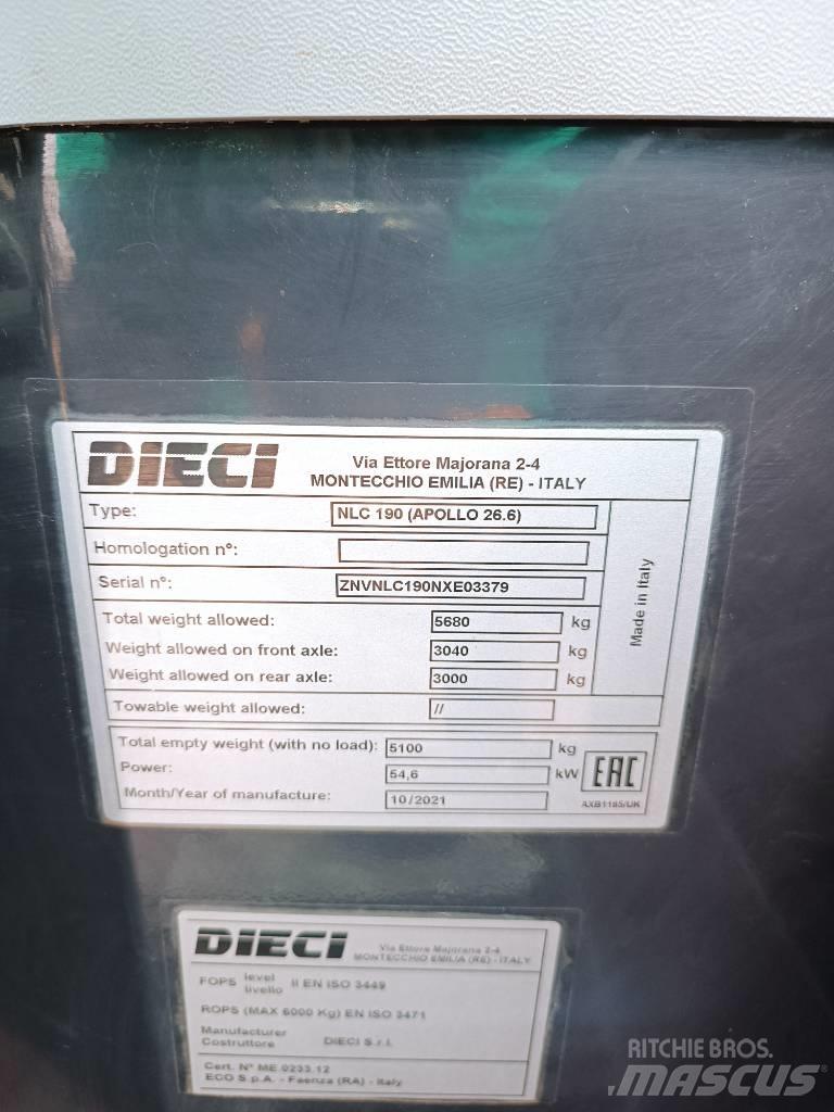 Dieci Apollo 26.6 Telescopic Handlers