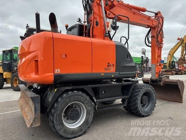 Hitachi ZX 140 W-5 Wheeled Excavators