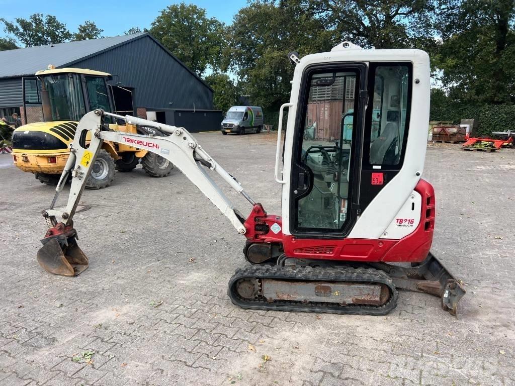 Takeuchi TB 216 Mini Excavators <7t (Mini Diggers)