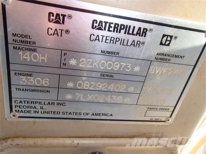 CAT 140 H Motor Graders