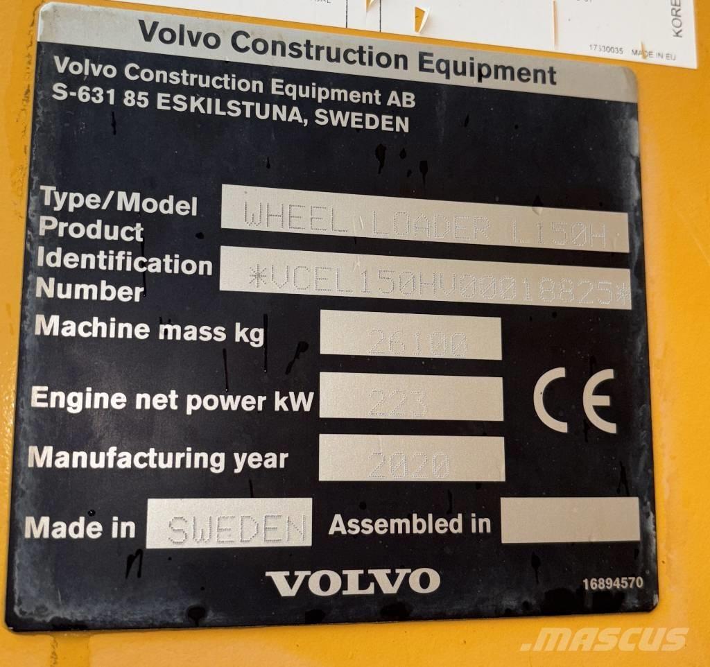 Volvo Radlader L150H Wheel Loaders