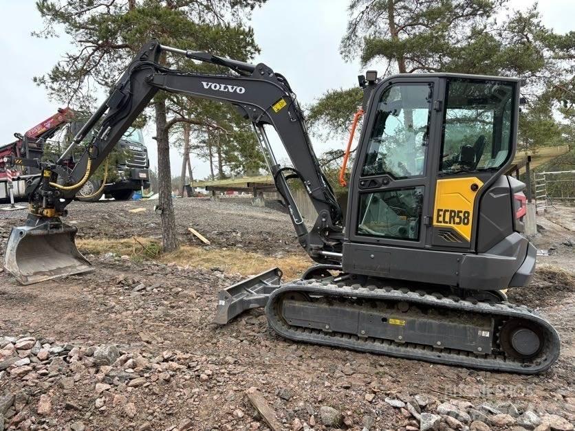 Volvo ECR58F Mini Excavators <7t (Mini Diggers)