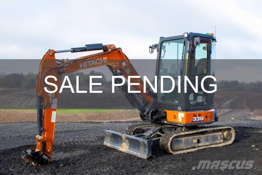 Hitachi ZX33U-6 Mini Excavators <7t (Mini Diggers)