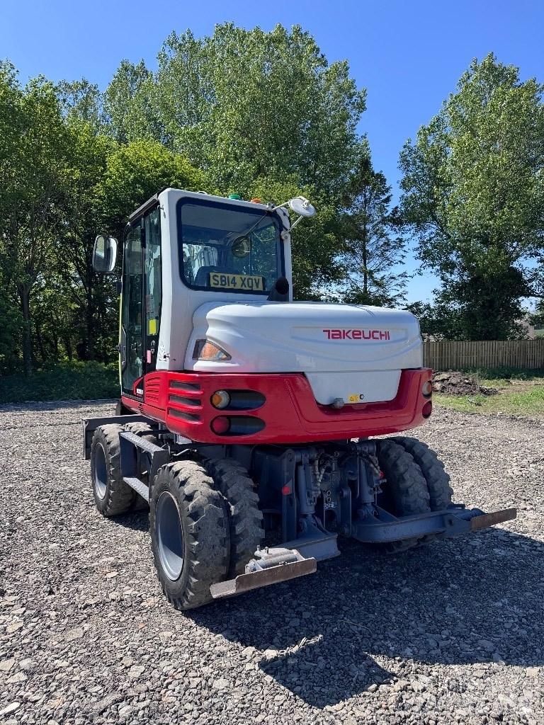 Takeuchi TB 295 W Wheeled Excavators