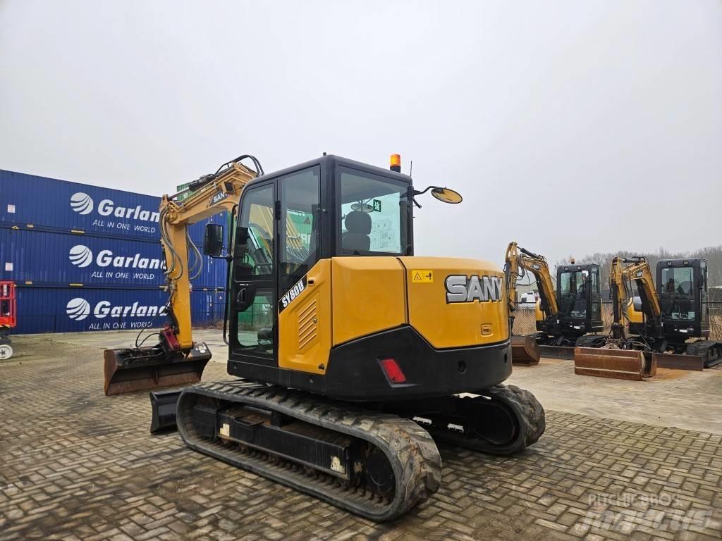 Sany SY 80 U Mini excavators  7t - 12t