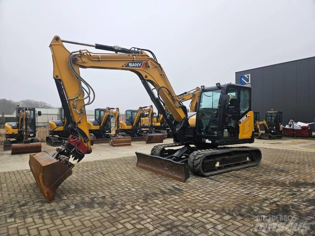 Sany SY 80 U Mini excavators  7t - 12t
