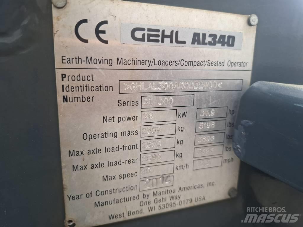Gehl AL 340 Wheel Loaders