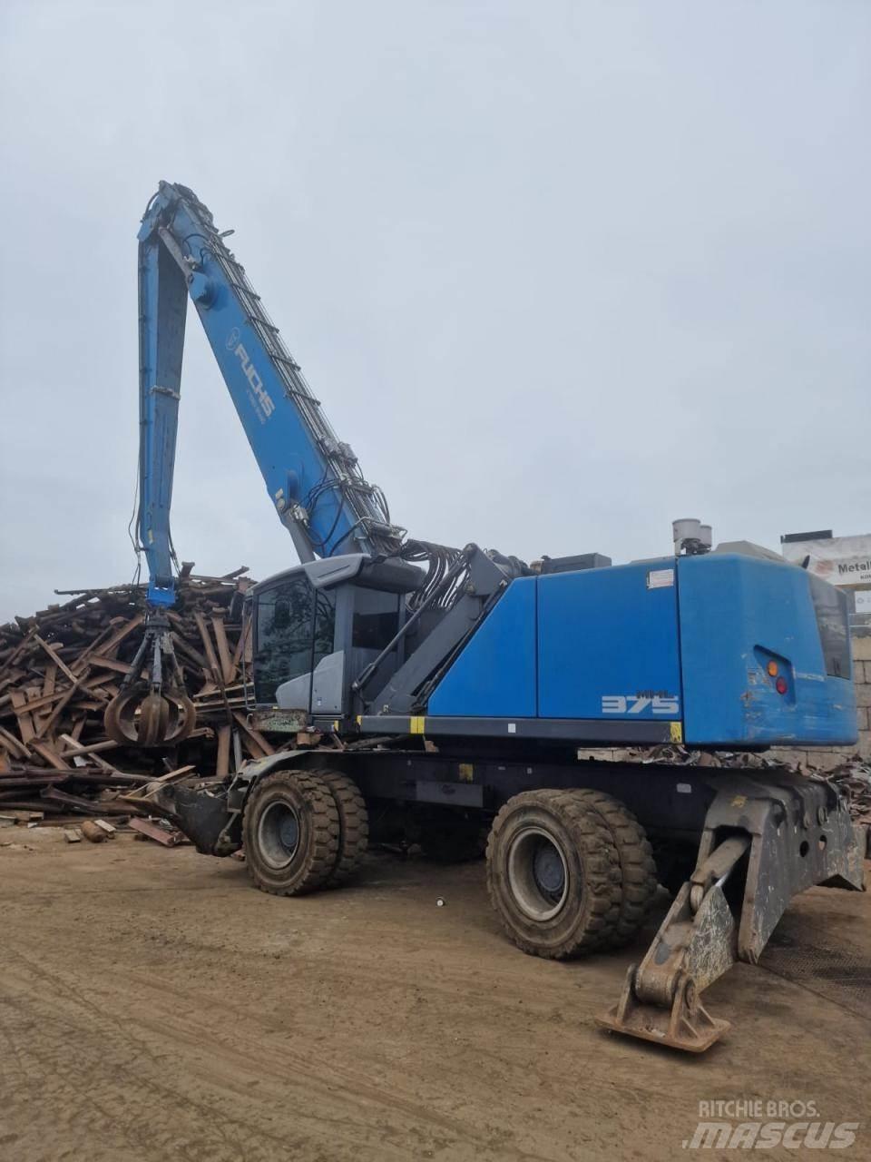  Fuchs  MHL 375 S5 Wheeled Excavators