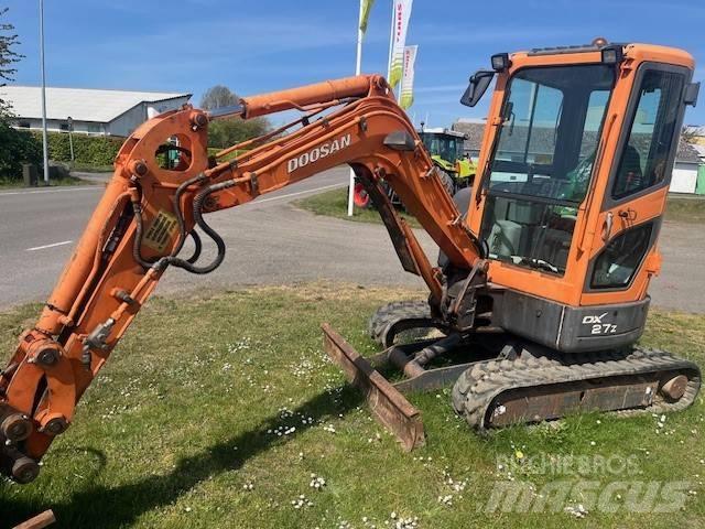 Doosan DX 27 Z Mini Excavators <7t (Mini Diggers)
