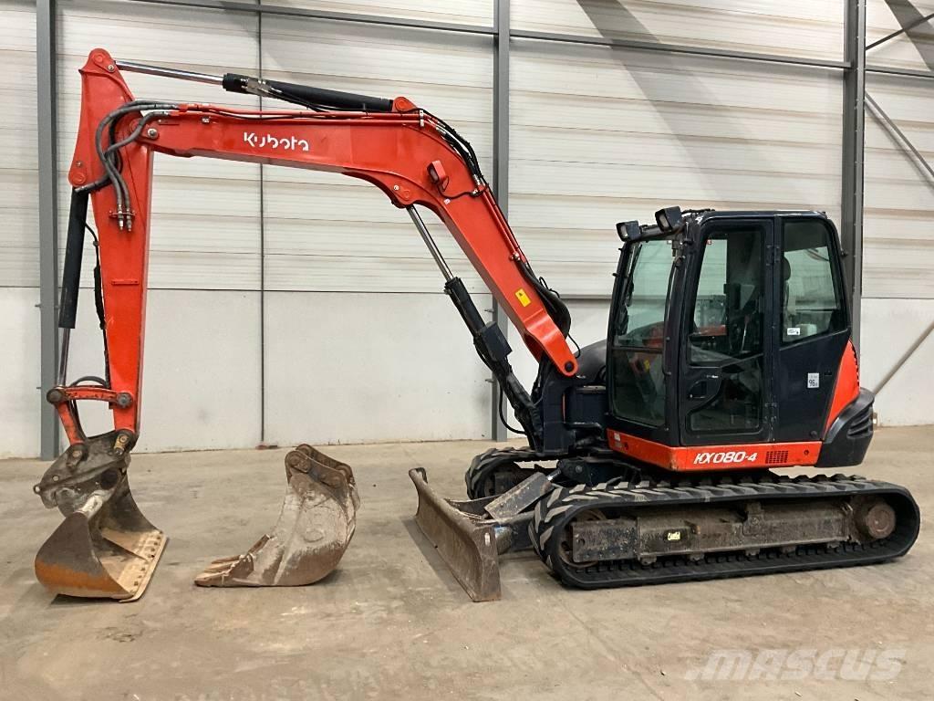 Kubota KX 080-4 Mini excavators  7t - 12t
