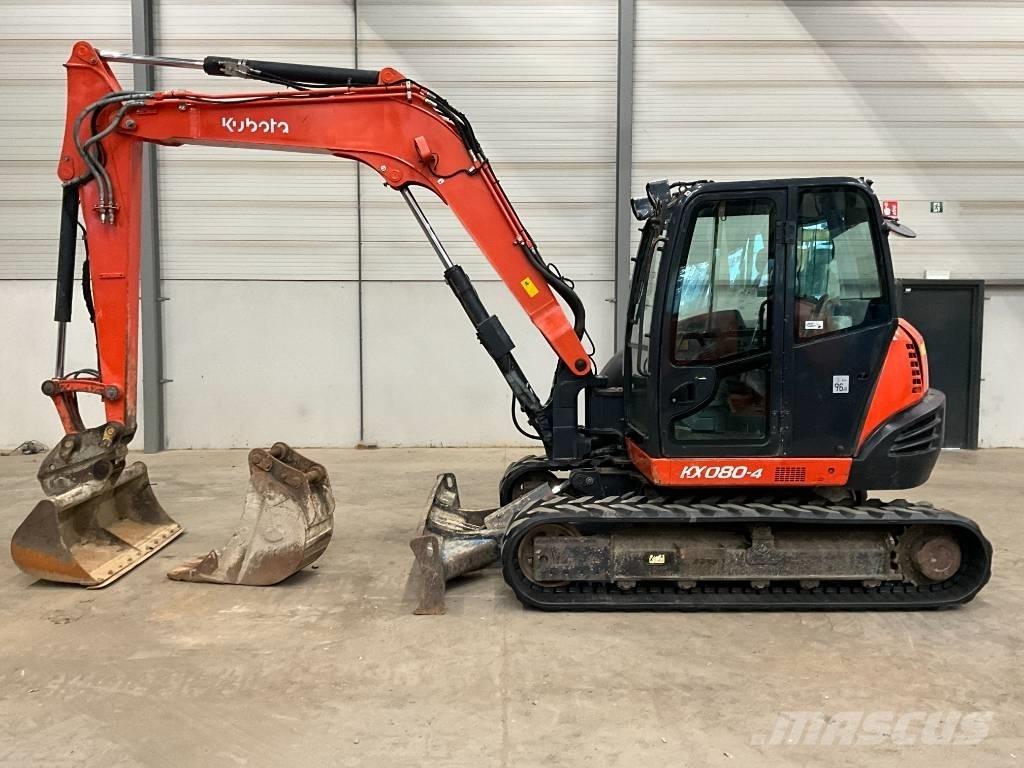 Kubota KX 080-4 Mini excavators  7t - 12t