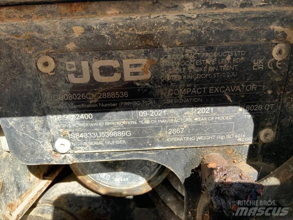 JCB 8026 CTS Mini Excavators <7t (Mini Diggers)