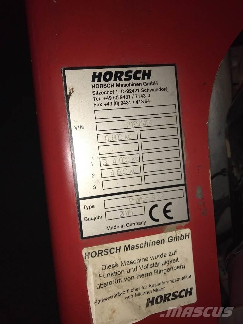 Horsch Pronto 6  KR Drills