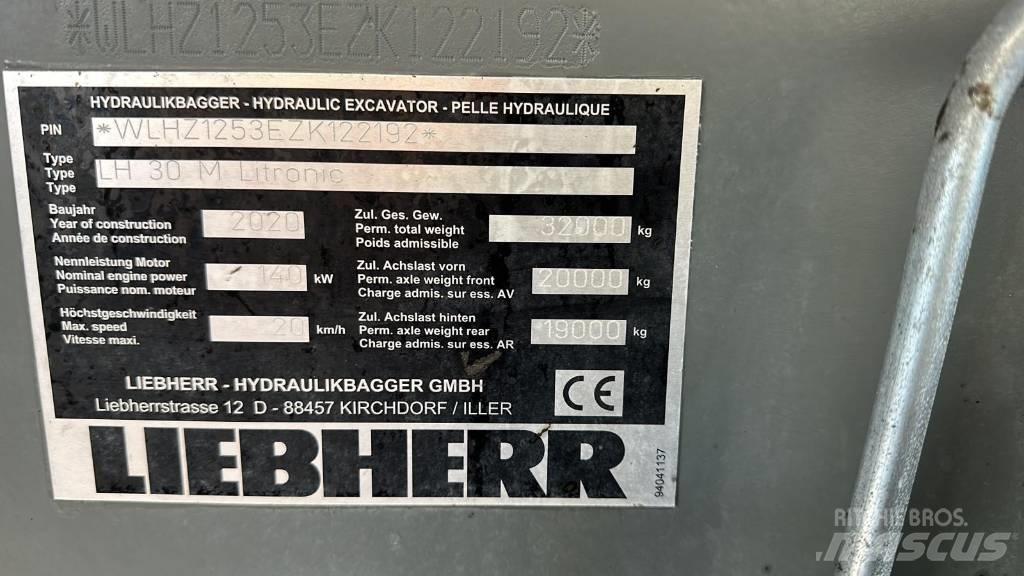 Liebherr LH 30 M Waste / Industry Handlers