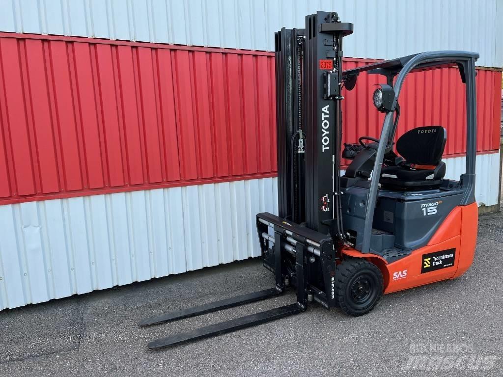 Toyota 8 FB E 15 Electric Forklifts
