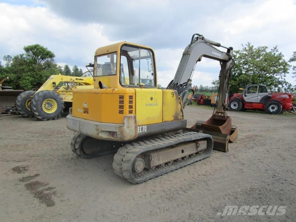 Volvo EC 70  ECR 88 Mini excavators  7t - 12t