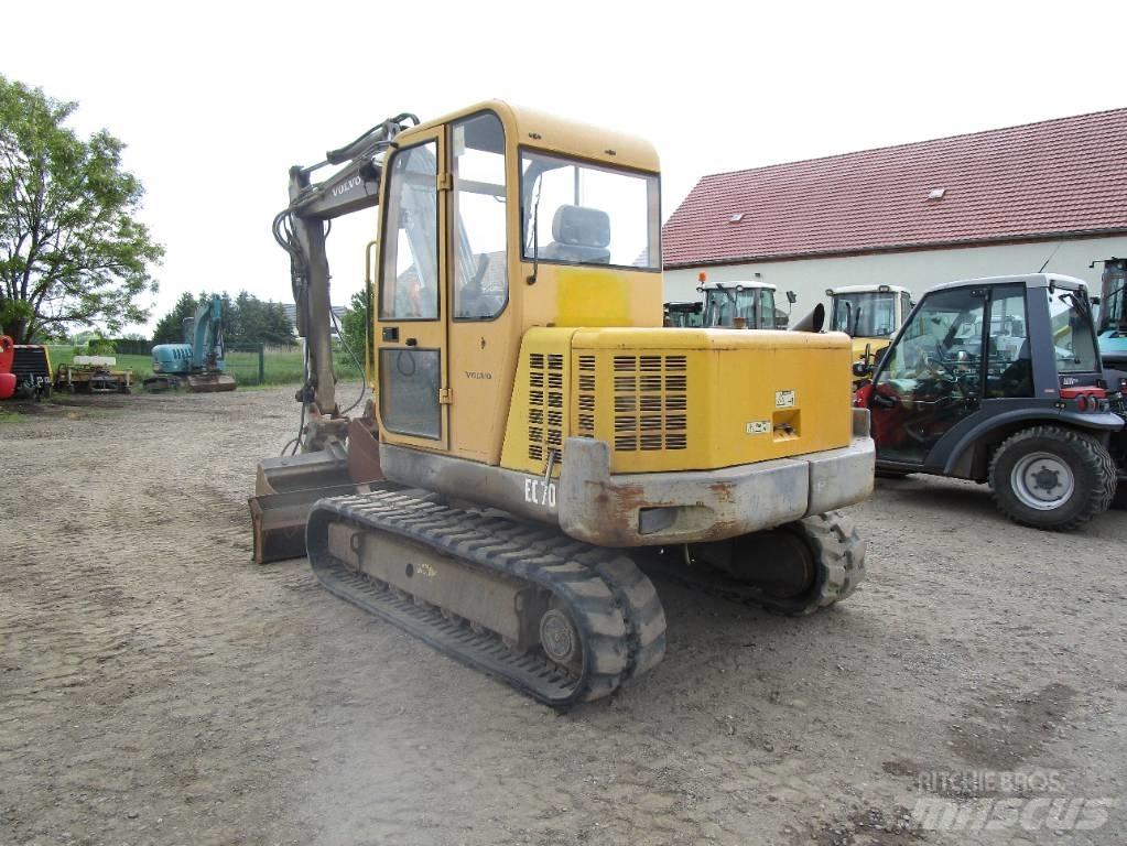 Volvo EC 70  ECR 88 Mini excavators  7t - 12t