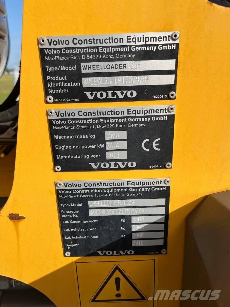 Volvo L 25 F Wheel Loaders