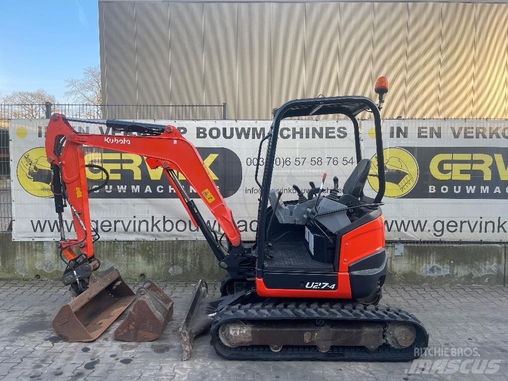 Kubota U 27-4 Mini Excavators <7t (Mini Diggers)