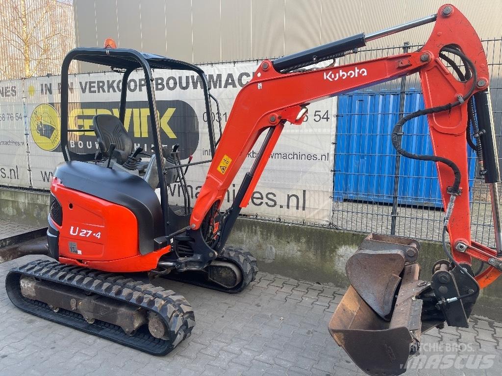 Kubota U 27-4 Mini Excavators <7t (Mini Diggers)