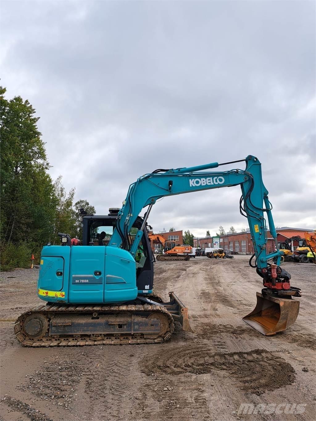 Kobelco SK75SR-3E Mini Excavators <7t (Mini Diggers)