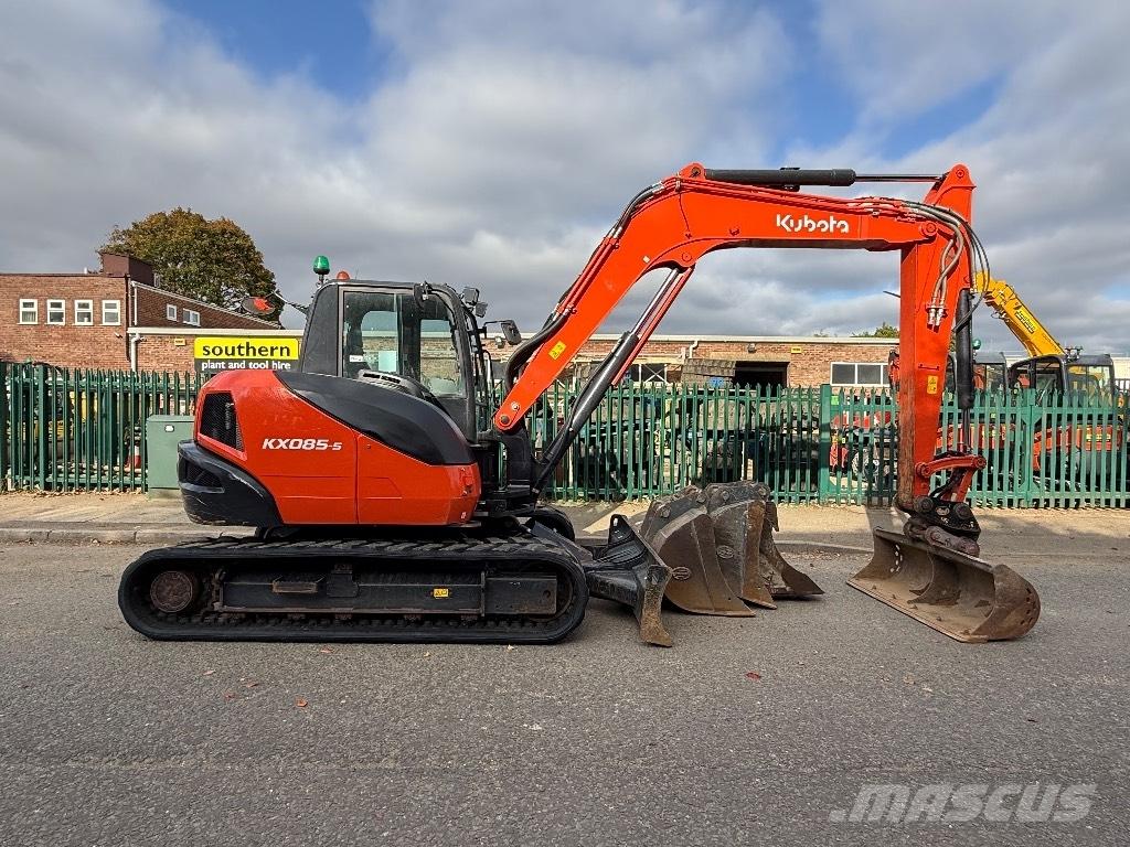Kubota KX085-5 Mini excavators  7t - 12t