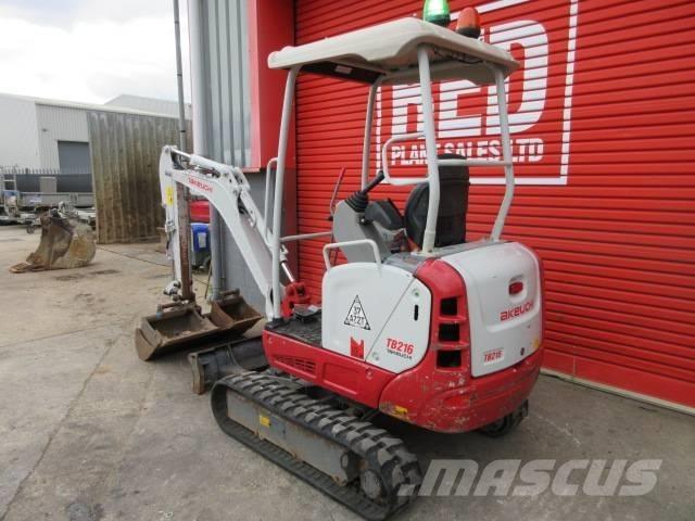 Takeuchi TB 216 Mini Excavators <7t (Mini Diggers)