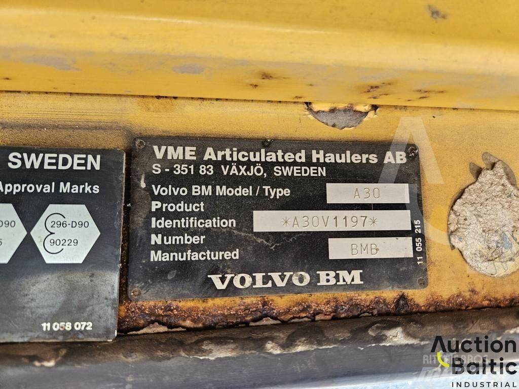 Volvo A30 Articulated Dump Trucks (ADTs)