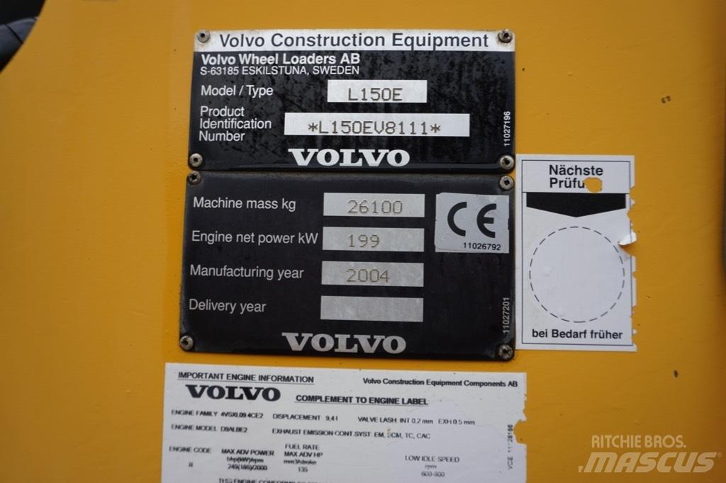 Volvo L 150 E Wheel Loaders