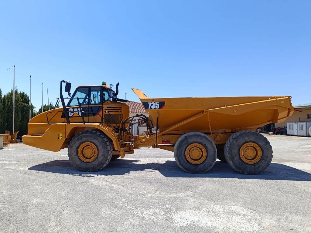 CAT 735 Articulated Dump Trucks (ADTs)