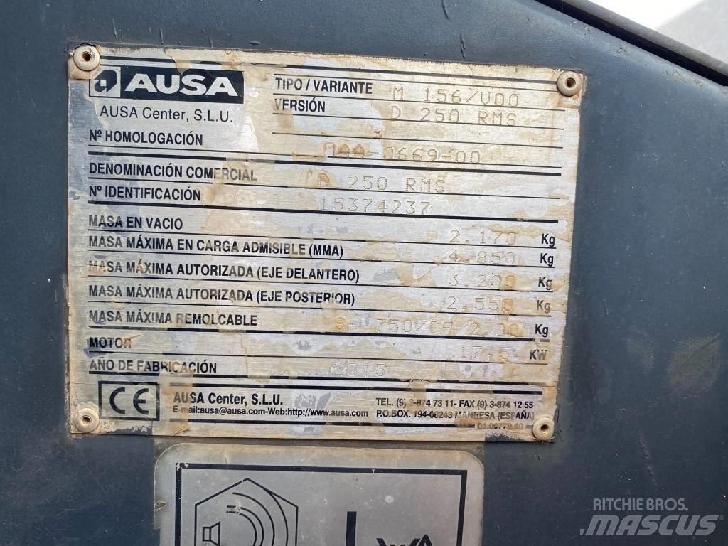 Ausa D 250 RM S Site Dumpers