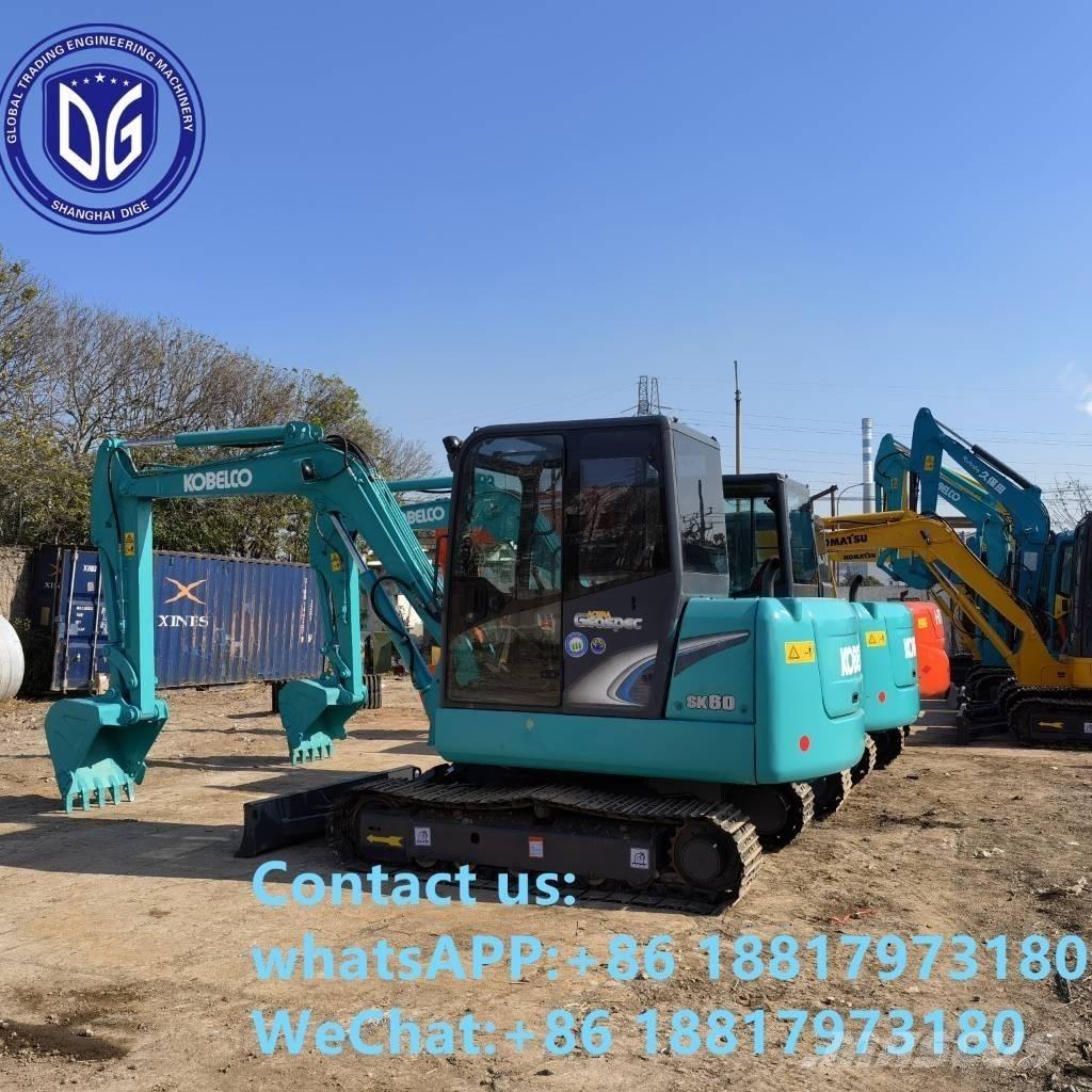 Kobelco SK60-8 Mini Excavators <7t (Mini Diggers)