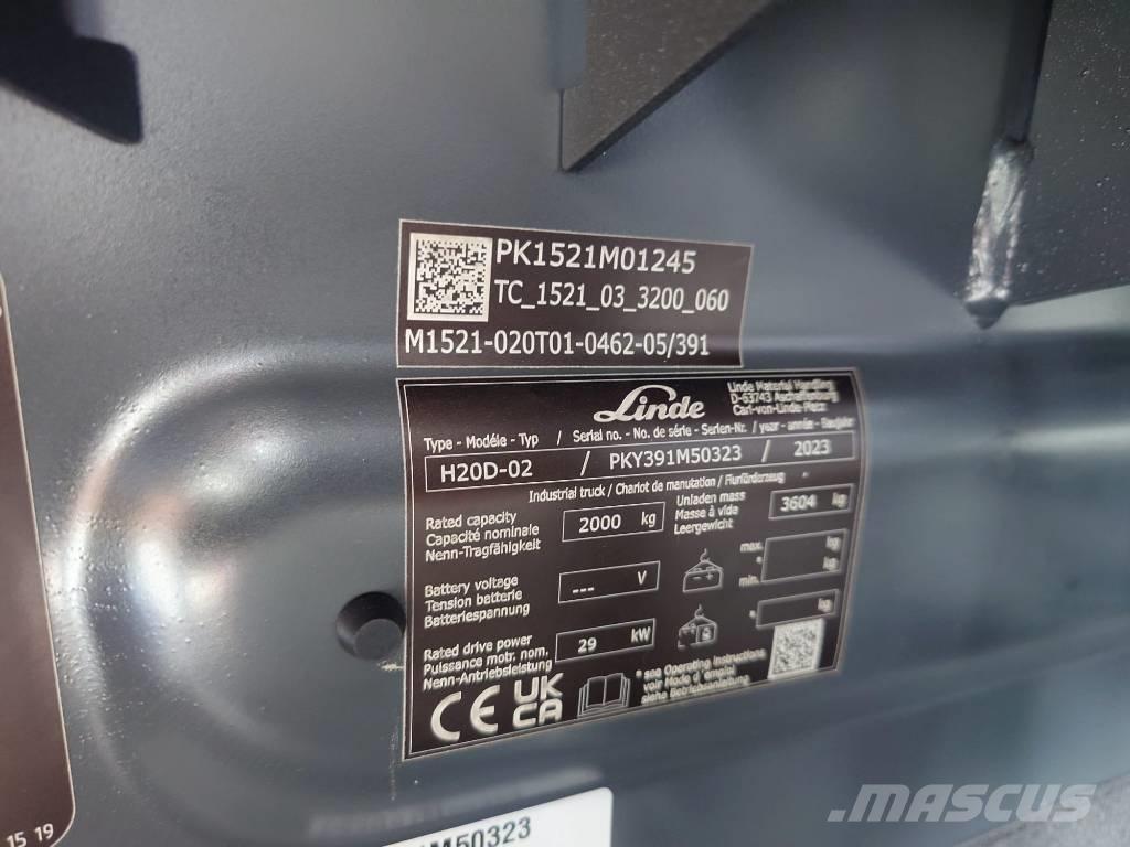 Linde H 20 D Diesel Forklifts
