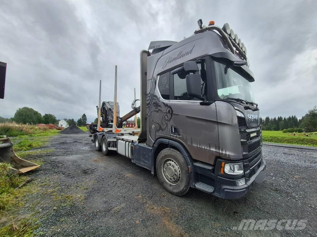 Scania R 650 Log trucks