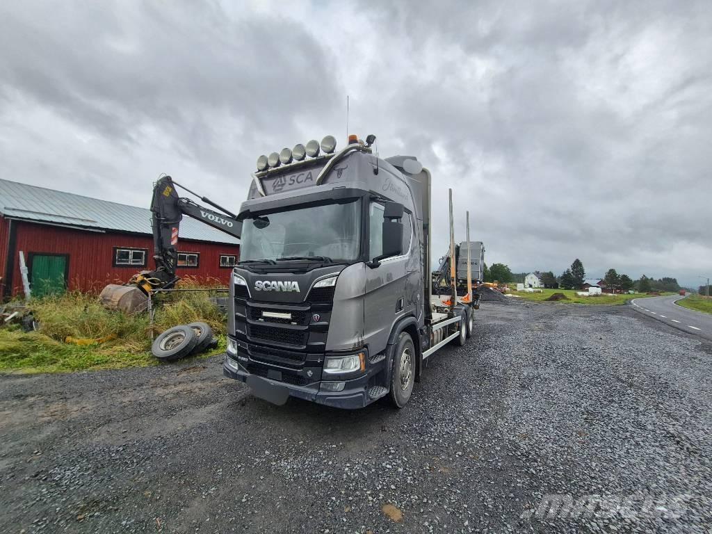 Scania R 650 Log trucks
