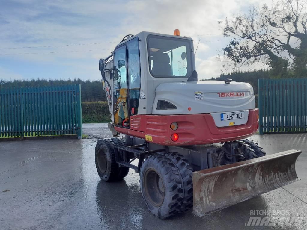 Takeuchi TB 295 W Wheeled Excavators