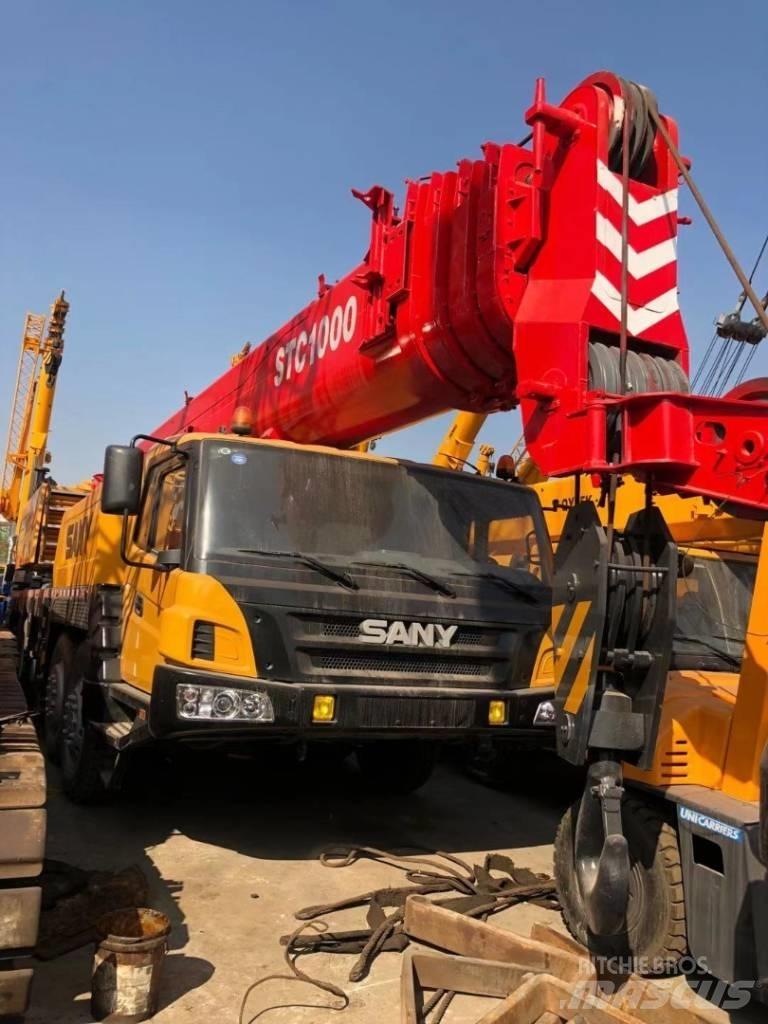 Sany STC 1000 Mobile and all terrain cranes