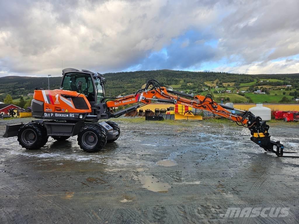 Hitachi ZX 95 W-7 Wheeled Excavators