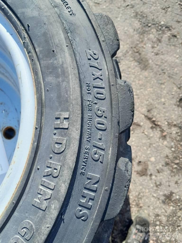BKT 27x10,50-15 Hjul Tires, wheels and rims
