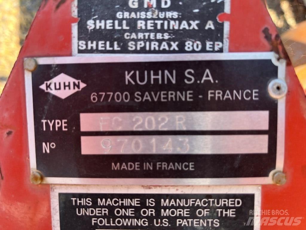 Kuhn FC 202 R Mower-conditioners