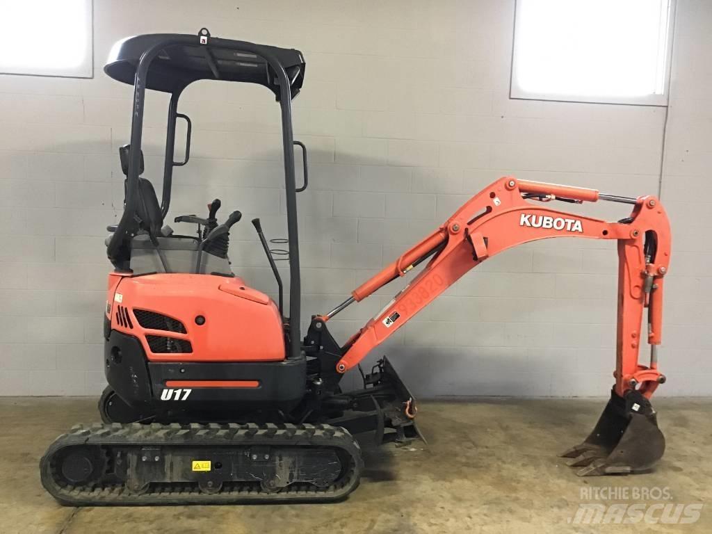 Kubota U 17 Mini Excavators <7t (Mini Diggers)