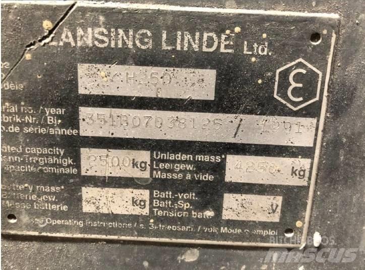 Linde H25D Diesel Forklifts