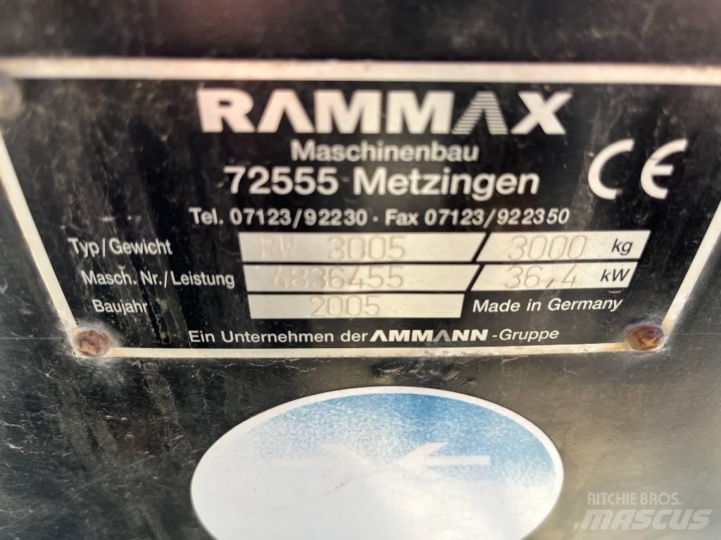 Rammax RW 3005 Single drum rollers