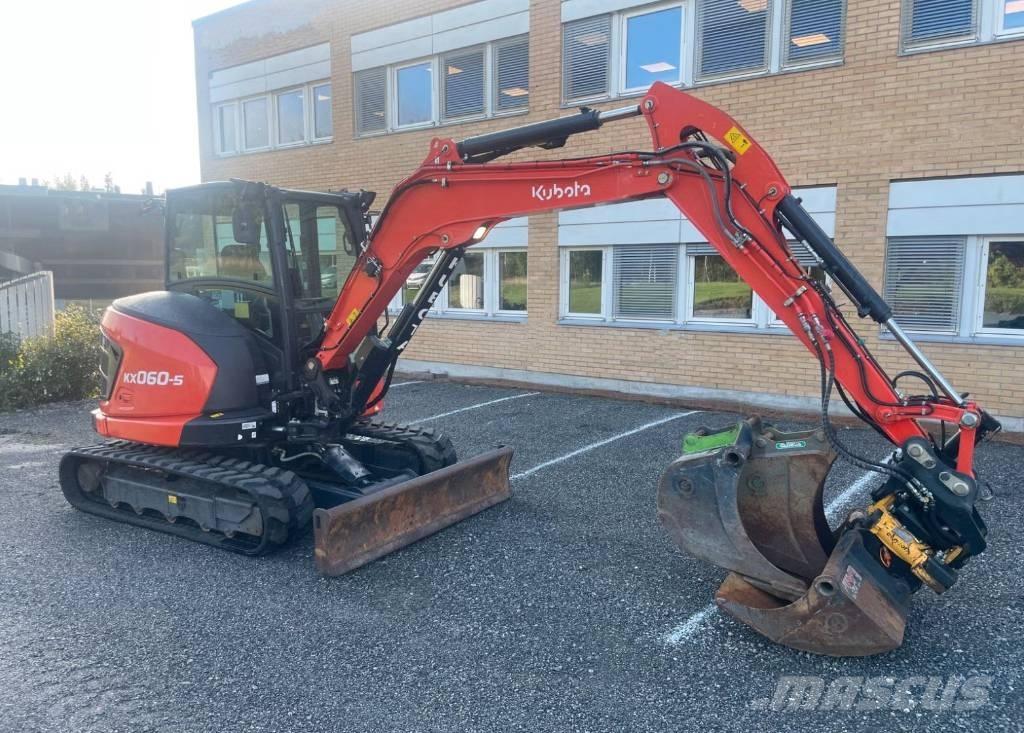 Kubota KX 060-5 Mini Excavators <7t (Mini Diggers)