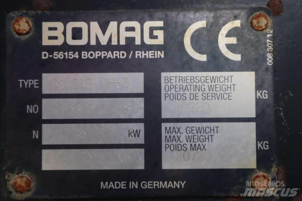 Bomag BW 219 DH-3 Single drum rollers