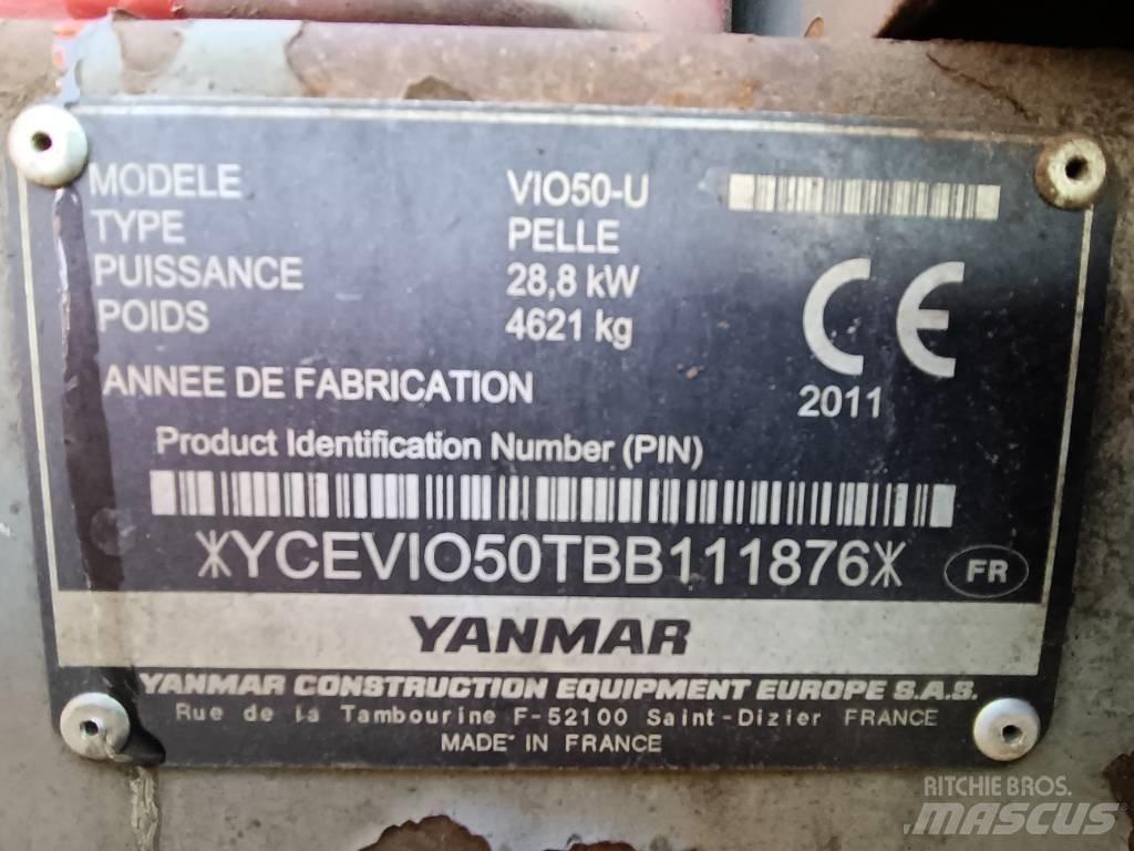 Yanmar Vio 50 Mini Excavators <7t (Mini Diggers)
